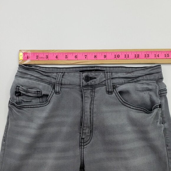 KanCan Skinny Fit Jeans Womens Size 11/29 Mid Rise Stretchy Light Gray Wash - Picture 9 of 12